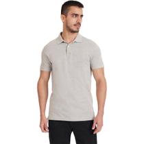 Camisa Polo Aramis Basic Piquet IN23 Cinza Mescla Masculino