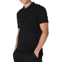 Camisa Polo Aramis Basic Piquet Preto Masculino