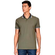 Camisa Polo Aramis Piquet Duplo Ve25 Verde Militar Masculino