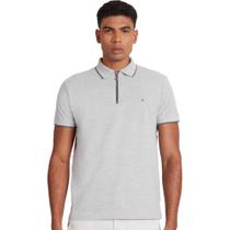 Camisa Polo Aramis Zip VE24 Cinza Masculino