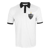 Camisa Polo Atlético Mineiro Masculina Branca CAM23 - Oldoni