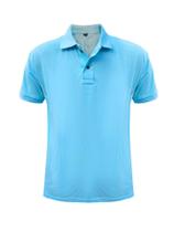 Camisa polo azul claro Rocha store