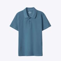 Camisa Polo Azul Infantil Menino Hering Kids 53E6AQ3EN