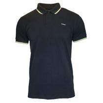 Camisa Polo Básica 3 Listras Colcci Brasil - G Camisa Polo Básica 3 Listras Colcci Brasil - G