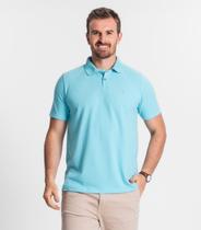 Camisa Polo Básica Masculina Diametro Azul Camisa Polo Básica Masculina Diametro Azul