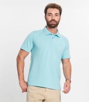 Camisa Polo Básica Masculina Diametro Azul Camisa Polo Básica Masculina Diametro Azul