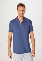 Camisa Polo Básica Masculina Em Piquet Com Bordado