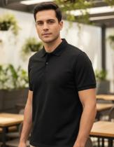 Camisa Polo Básica Masculina Malwee Algodão Conforto e Qualidade Original