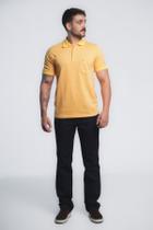 Camisa Polo Blend Griffo Amarela Essencial