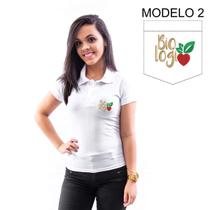 Camisa Polo Bordado Profissão Biologia