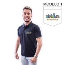 Camisa Polo Bordado Profissão Bioquímica