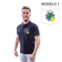 Camisa Polo Bordado Profissão Economia