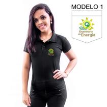 Camisa Polo Bordado Profissão Engenharia de Energia