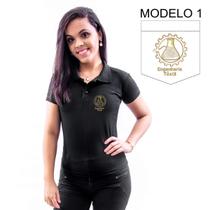 Camisa Polo Bordado Profissão Engenharia Textil