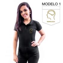 Camisa Polo Bordado Profissão Neurologia