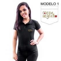 Camisa Polo Bordado Profissão Oceanografia