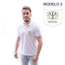 Camisa Polo Bordado Profissão Psicologia