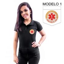 Camisa Polo Bordado Profissão SAMU