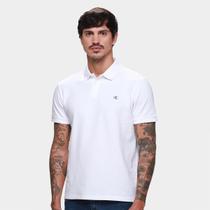 Camisa Polo Calvin Klein Logo Bordado Masculino Camisa Polo Calvin Klein Logo Bordado Masculino