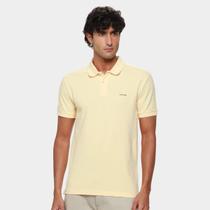 Camisa Polo Calvin Klein Slim Basica Masculino Camisa Polo Calvin Klein Slim Basica Masculino