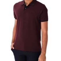 Camisa Polo Casual Masculina Ogochi 007494035 Vinho