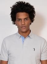 Camisa Polo Cinza Lisa Aleatory Camisa Polo Cinza Lisa Aleatory
