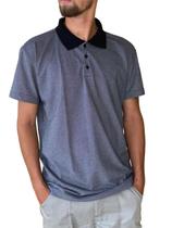 Camisa Polo Cinza Mescla Camiseta Básica Uniforme Piquet Camisa Polo Cinza Mescla Camiseta Básica Uniforme Piquet