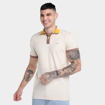 Camisa Polo Colcci Frisos Masculina