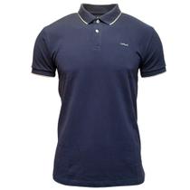 Camisa Polo Colcci Malha Piquet Comfy Com Detalhe Em Listras - M