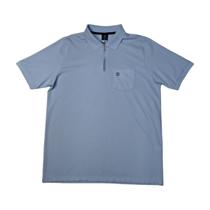 Camisa polo com ziper com Bolso Plus size 02533N POLO ONE Camisa polo com ziper com Bolso Plus size 02533N POLO ONE