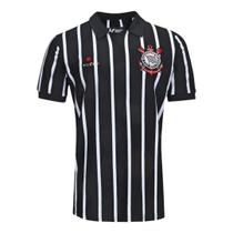 Camisa Polo Corinthians Retro Listrada Bimundial Japão 2012 Invasão