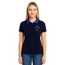 Camisa Polo Cruzeiro Active Adulto Feminina Oficial