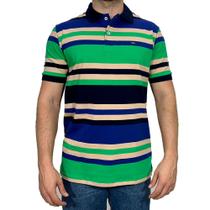 Camisa Polo Dawson Masculina Listrada Camisa Polo Dawson Masculina Listrada
