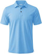 Camisa polo de golfe MAGCOMSEN Quick Dry Moisture Wicking para homens Camisa polo de golfe MAGCOMSEN Quick Dry Moisture Wicking para homens