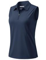 Camisa polo de golfe MAGCOMSEN sem mangas Quick Dry Sun Protect Camisa polo de golfe MAGCOMSEN sem mangas Quick Dry Sun Protect