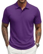 Camisa polo de golfe MAGNIVIT Quick Dry Performance para homens Camisa polo de golfe MAGNIVIT Quick Dry Performance para homens