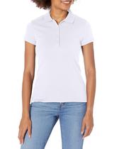 Camisa Polo de Manga Corta para Uniforme Junior IZOD Blanca Talla Pequeña