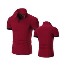 Camisa Polo De Negócios Respirável De Verão Masculino Gola Oca De Manga Curta Moda Camiseta