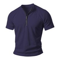 Camisa Polo Domirica Masculina Roxa Summer Workout 3XL Camisa Polo Domirica Masculina Roxa Summer Workout 3XL