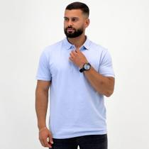 Camisa Polo Dudalina Básica com Botão Manga Curta Masculina