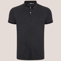 Camisa Polo Dudalina Binada Frisos Ou25 Marinho Masculino