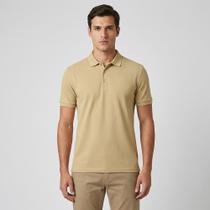Camisa Polo Dudalina Essential Basic Ou26 Amarelo Masculino