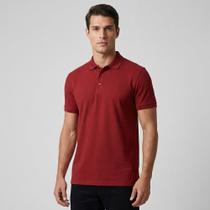 Camisa Polo Dudalina Essential Basic Ou26 Vermelho Masculino