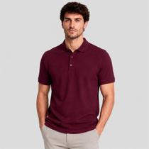 Camisa Polo Dudalina Essential Color In26 Bordô Masculino Camisa Polo Dudalina Essential Color In26 Bordô Masculino
