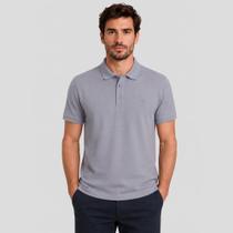 Camisa Polo Dudalina Essential Color Pr27 Cinza Masculino Camisa Polo Dudalina Essential Color Pr27 Cinza Masculino