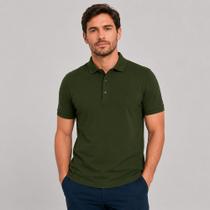 Camisa Polo Dudalina Essential Color Pr27 Verde Masculino Camisa Polo Dudalina Essential Color Pr27 Verde Masculino