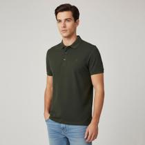 Camisa Polo Dudalina Essentials Basic Ou26 Verde Masculino