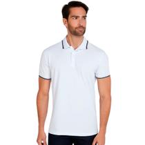 Camisa Polo Dudalina Essentials Ou24 Branco Masculino