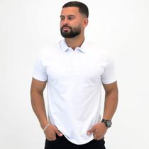 Camisa Polo Dudalina Manga Curta Básica Masculina