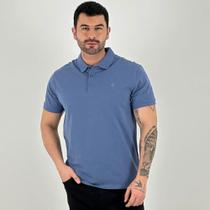 Camisa Polo Dudalina Manga Curta com Botão Básica Masculina